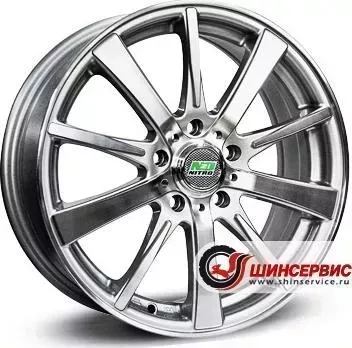 Диск автомобильный N2O Y3120 R15 / 6.0J PCD 4x100 ET 50.00 ЦО 60.10