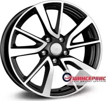 Диск автомобильный RPLC-Wheels Ni101 R17 / 7.0J PCD 5x114.3 ET 45.00 ЦО 66.10