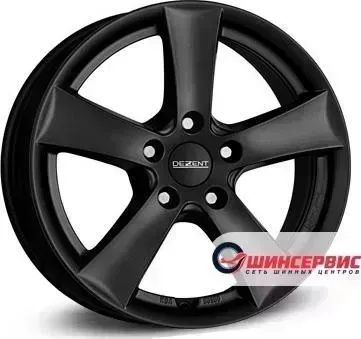 Диск автомобильный Dezent TX dark TX R15 / 6.0J PCD 5x100 ET 38.00 ЦО 57.10