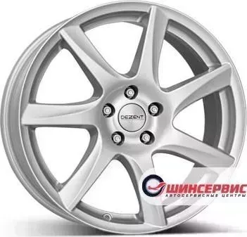 Диск автомобильный Dezent TW silver TW R18 / 8.0J PCD 5x112 ET 35.00 ЦО 70.10