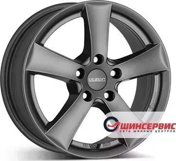 Диск автомобильный Dezent TX graphite TX R18 / 8.0J PCD 5x112 ET 30.00 ЦО 66.60