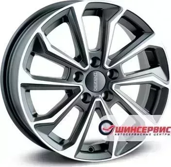 Диск автомобильный Dezent KS dark KS R16 / 6.5J PCD 5x112 ET 46.00 ЦО 57.10