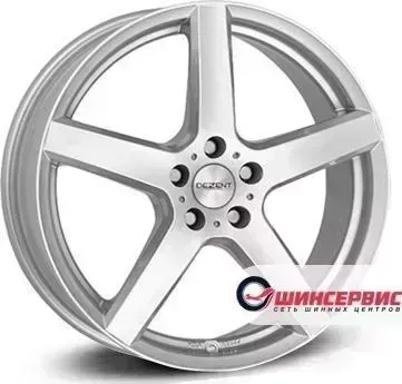 Диск автомобильный Dezent TY TY R16 / 6.5J PCD 5x100 ET 38.00 ЦО 57.10