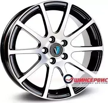 Диск автомобильный Venti 1603 R16 / 6.5J PCD 4x100 ET 37.00 ЦО 60.10