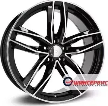 Диск автомобильный RPLC Au81 R21 / 9.5J PCD 5x112 ET 31.00 ЦО 66.50