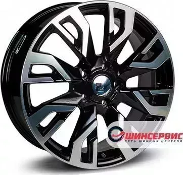 Диск автомобильный RPLC-Wheels Ge207 R18 / 7.0J PCD 5x114.30 ET 53.00 ЦО 54.10