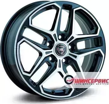 Диск автомобильный NZ R-04 R16 / 6.5J PCD 5x112 ET 33.00 ЦО 57.10