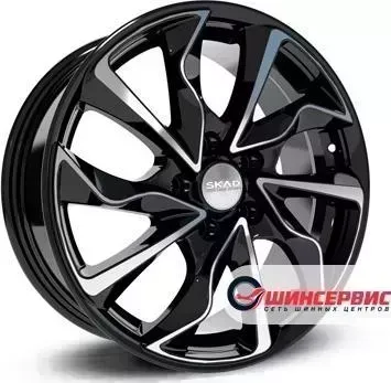Диск автомобильный Скад Marseille R17 / 7.0J PCD 5x114.30 ET 50.00 ЦО 67.10
