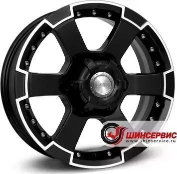Диск автомобильный КиК M56 R16 / 7.0J PCD 6x139.7 ET 38.00 ЦО 108.10
