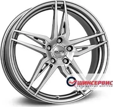 Диск автомобильный Dotz Interlagos shine R19 / 7.5J PCD 5x114.3 ET 45.00 ЦО 71.60