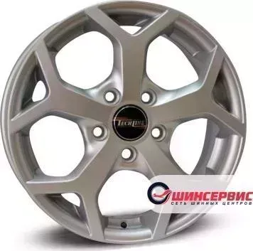 Диск автомобильный Tech Line 511 15 / 6.0J 5x110.00 ET37.00 D65.10