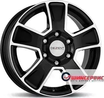 Диск автомобильный Dezent Van dark 16 / 6.5J 5x130.00 ET60.00 D89.10