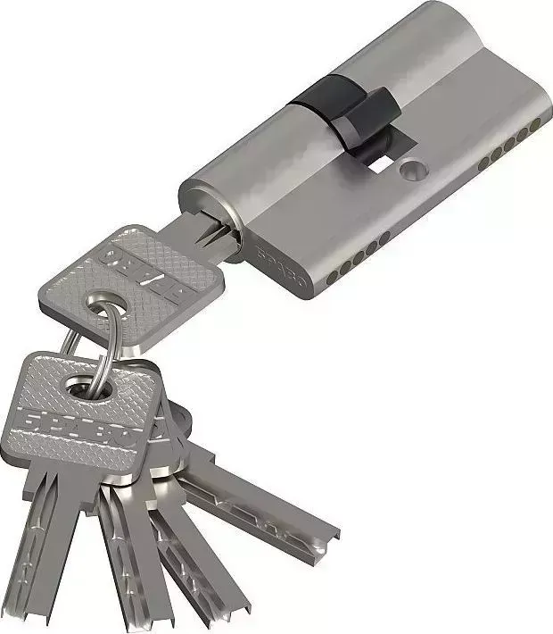 Для межкомнатных дверей BRAVO AЕK-60-30/30 SC МатХром 054-0336