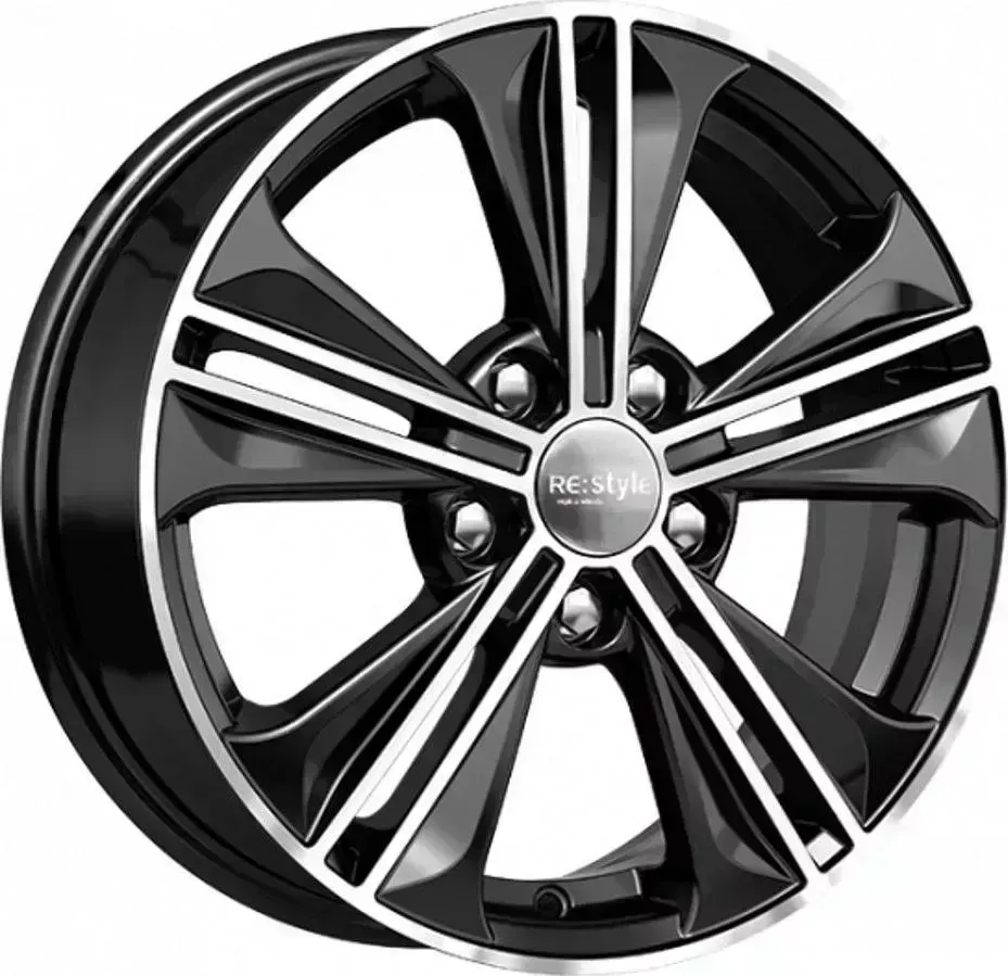Диск автомобильный КиК Hyundai Creta (КСr778)6,0\R16 5*114,3 ET43d67,1Алмаз черный[] Диски 6,0//R16