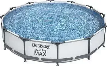 Бассейн каркасный BEST WAY (фильтр-насос) Steel Pro мax, 366х76 см, 6473 л, 56416 107-251