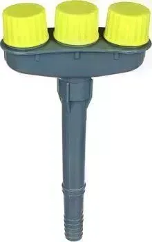 Распылитель INBLOOM садовый 3-х лучевой, 1&quot;-1/2&quot;, 20см, ABS 166-030 1"-1/2",