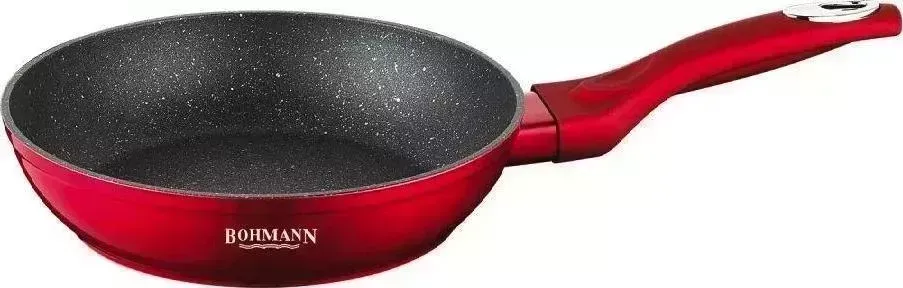 Сковорода BOHMANN BH 1005-20MRB / 20см/ 2пр./мрамор. покр. (х10)