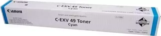 Тонер Canon C-EXV49C, голубой, туба (8525B002)