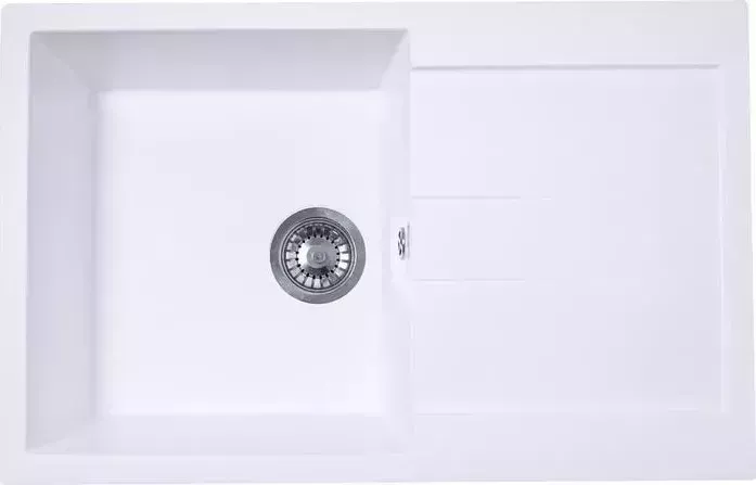 Мойка кухонная GranAlliance GA-40 молочный 341 (GA-40-341)