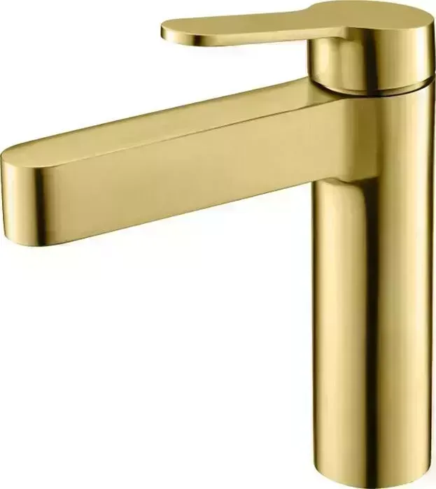 Смеситель для раковины BELBANGO Delta брашированное золото (DEL-LVM-BORO) BelBagno