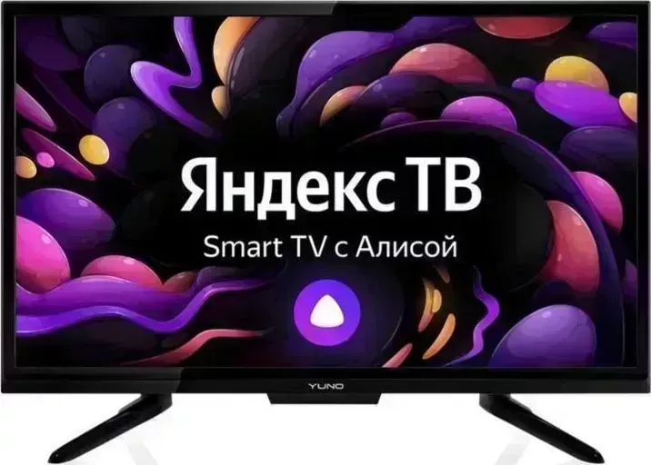Телевизор YUNO ULX-24TCS221 черный SMART TV