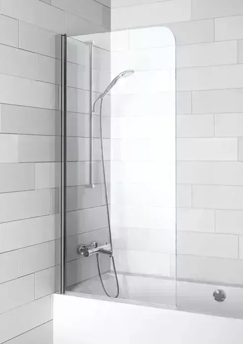 Шторка для ванны RIHO ванной Novik Z107 75х150 прозрачная, хром (G003043120)