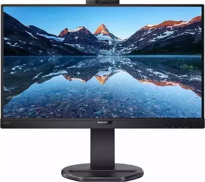 Монитор Philips 23,8" 243B9H 1920x1080 75Гц IPS W- 16:9 4ms VGA HDMI DP 3*USB3.2 USB-C 3.2 50M:1 1000:1 178/178 250cd Webcam HAS (243B9H/00)
