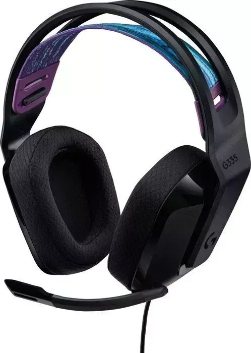 Гарнитура Logitech G335 Wired Gaming Headset - BLACK - 3.5 MM - EMEA - 914 (981-000978) - - MM - -
