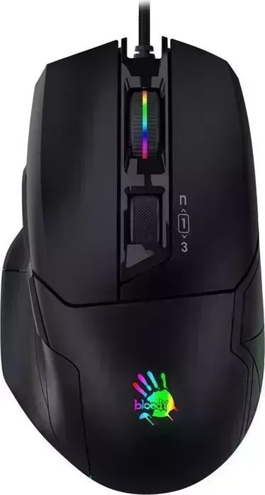 Мышь проводная A4Tech Bloody W70 Pro черный оптическая (16000dpi) USB (10but)