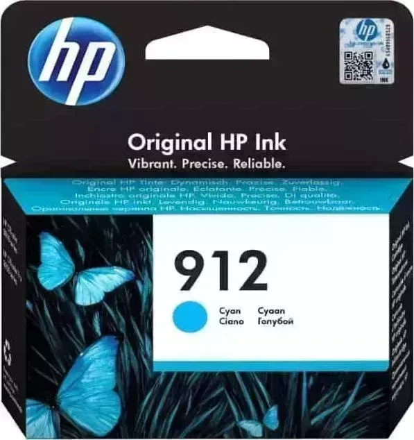 Картридж HP струйный 912 3YL77AE голубой (315стр.) (3YL77AE)