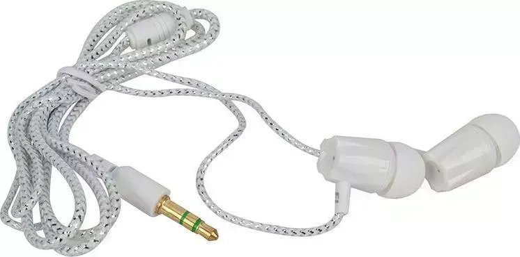 Наушники ELTRONIC 4434 Color Trend Pulse вакуумные белые проводные