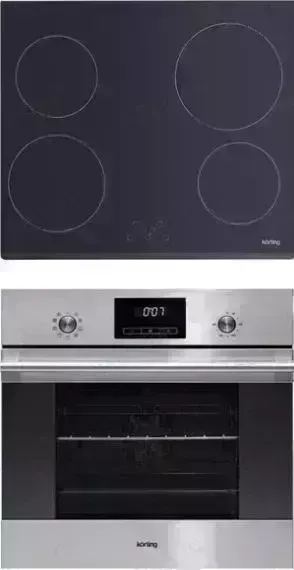 Встраиваемый комплект Korting HI 64021 B + OKB 561 CFX
