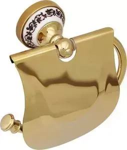 Бумагодержатель Fixsen с крышкой Bogema Gold (FX-78510G)