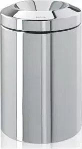 Несгораемая корзина для бумаг 15 л Brabantia (378881) полированная сталь