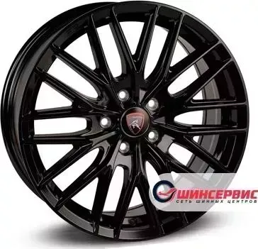 Диск автомобильный Yamato Samurai Fudo R18 / 7.5J PCD 5x112 ET 48.00 ЦО 57.10
