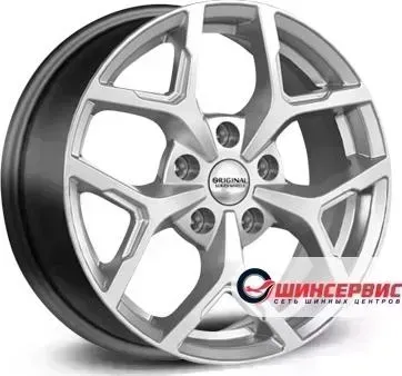 Диск автомобильный Скад KL-368 R16 / 6.5J PCD 5x114.30 ET 40.00 ЦО 66.10