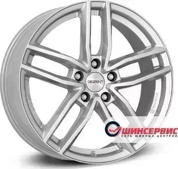 Диск автомобильный Dezent TR silver TR R18 / 8.0J PCD 5x112 ET 44.00 ЦО 57.10