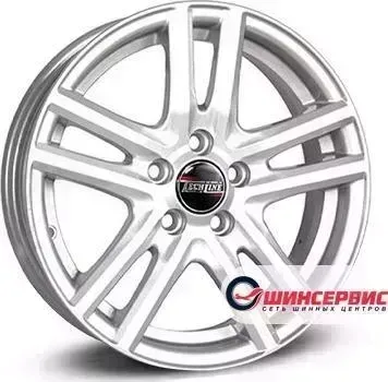 Диск автомобильный Tech Line 529 R15 / 6.0J PCD 5x112.00 ET 38.00 ЦО 66.60