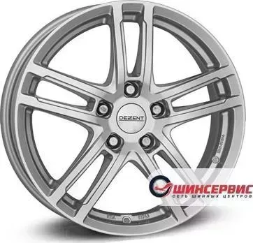 Диск автомобильный Dezent TZ TZ R17 / 7.5J PCD 5x110 ET 33.00 ЦО 65.10