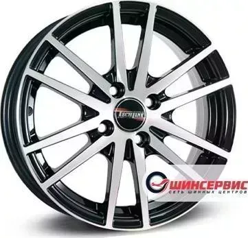 Диск автомобильный Tech Line 435 R14 / 5.5J PCD 4x98.00 ET 35.00 ЦО 58.60