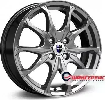 Диск автомобильный КиК Brent R16 / 6.0J PCD 4x114.30 ET 40.00 ЦО 67.10