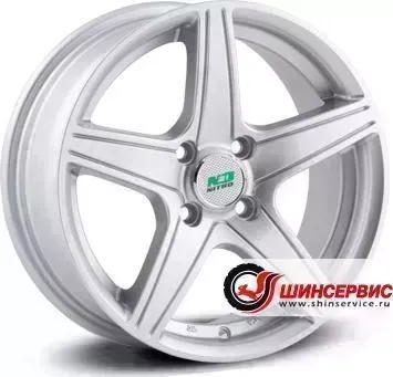 Диск автомобильный N2O Y243 R15 / 6.5J PCD 4x114.3 ET 40.00 ЦО 73.10