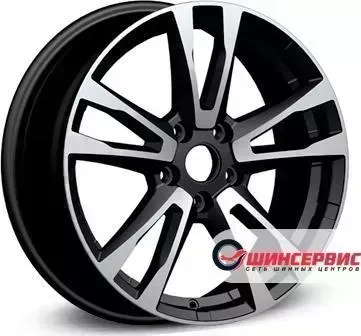 Диск автомобильный Legeartis Optima FD169 R17 / 7.5J PCD 5x108 ET 52.50 ЦО 63.30