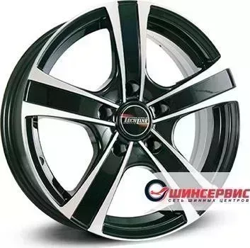 Диск автомобильный Tech Line 539 R15 / 6.0J PCD 5x114.3 ET 38.00 ЦО 67.10