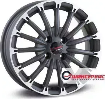Диск автомобильный Yamato Asakura R15 / 6.0J PCD 5x105 ET 39.00 ЦО 56.60