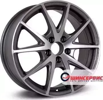 Диск автомобильный Cross Street CR-17 R15 / 6.0J PCD 4x100 ET 40.00 ЦО 60.10