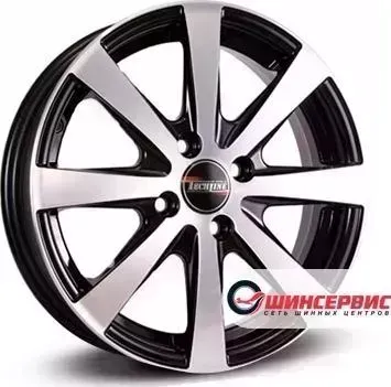Диск автомобильный Tech Line 634 R16 / 6.0J PCD 4x100 ET 37.00 ЦО 60.10