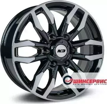 Диск автомобильный N2O V2228 R17 / 7.5J PCD 6x139.7 ET 25.00 ЦО 106.10