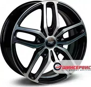 Диск автомобильный N2O V2199 R17 / 6.5J PCD 5x108.00 ET 33.00 ЦО 60.10