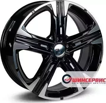 Диск автомобильный RPLC-Wheels VW240 R17 / 7.0J PCD 5x112 ET 40.00 ЦО 57.10